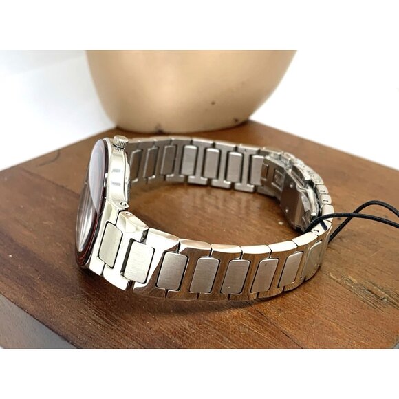 Bulova Women's Watch 96L309 Apollo Theater Quartz Black Dial Silver Steel 32mm - Picture 9 of 14